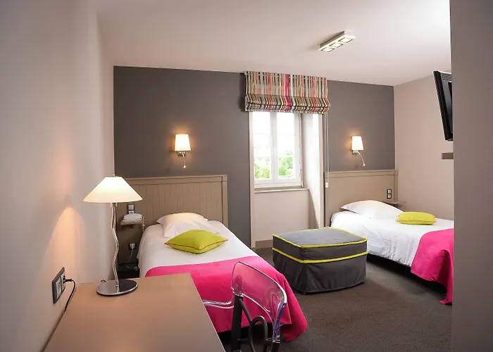 מלון Logis Restaurant De La Selune Ducey-Les Cheris